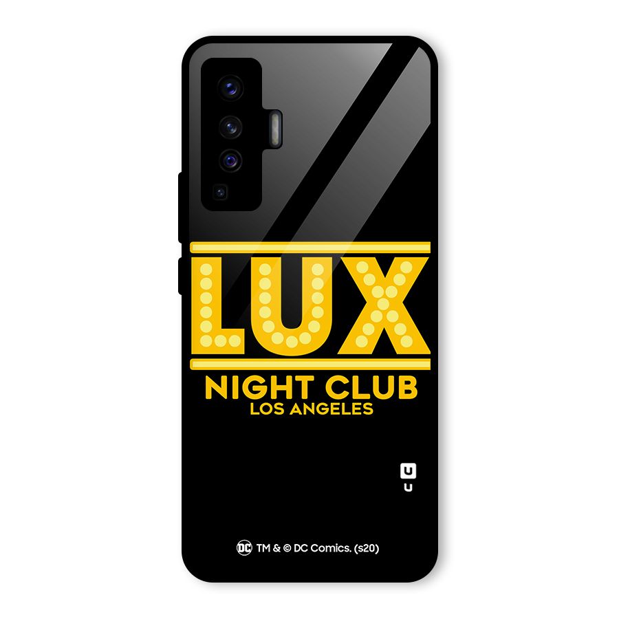 Lucifer Club Los Angeles Glass Back Case for Vivo X50
