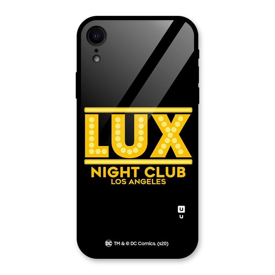 Lucifer Club Los Angeles Glass Back Case for XR
