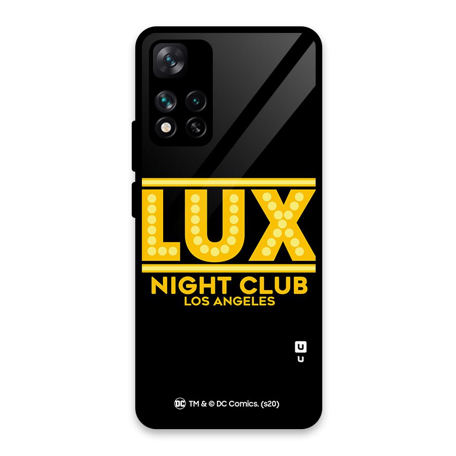 Lucifer Club Los Angeles Glass Back Case for Xiaomi 11i HyperCharge 5G