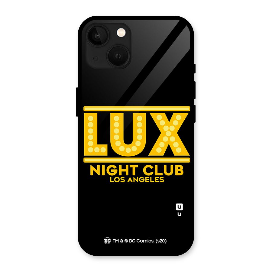 Lucifer Club Los Angeles Glass Back Case for iPhone 13