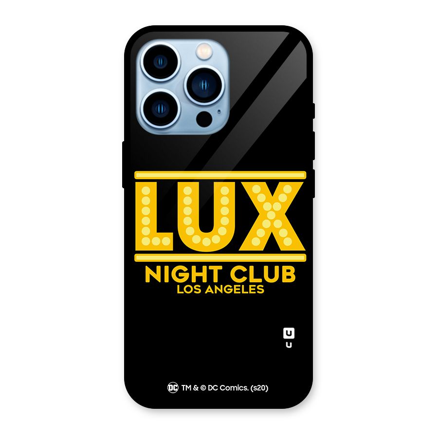 Lucifer Club Los Angeles Glass Back Case for iPhone 13 Pro