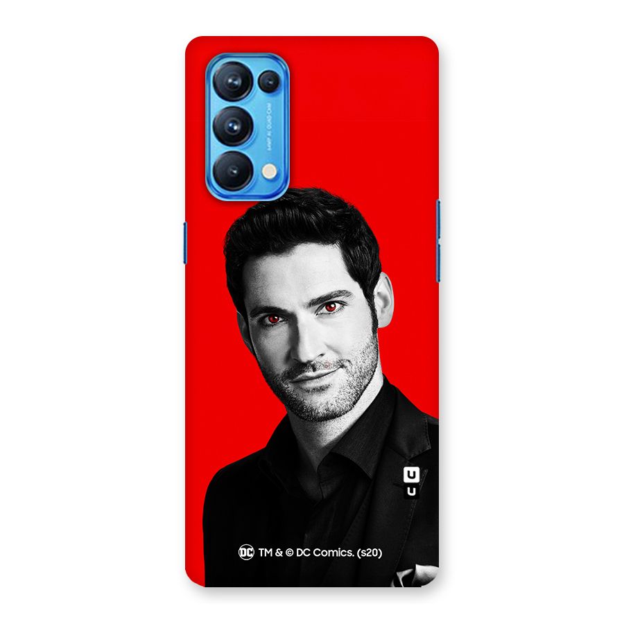Lucifer Devil Smile Back Case for Oppo Reno5 Pro 5G