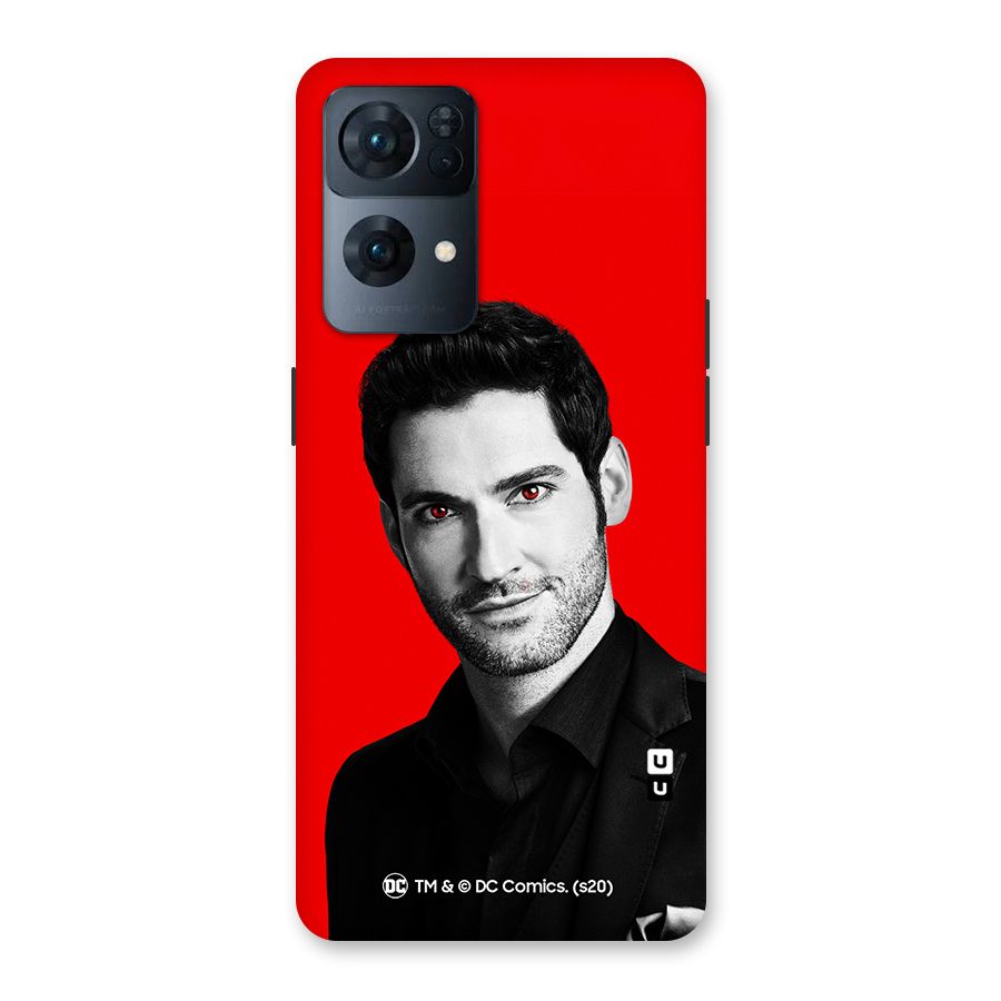 Lucifer Devil Smile Back Case for Oppo Reno7 Pro 5G