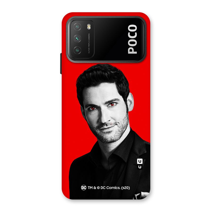 Lucifer Devil Smile Back Case for Poco M3