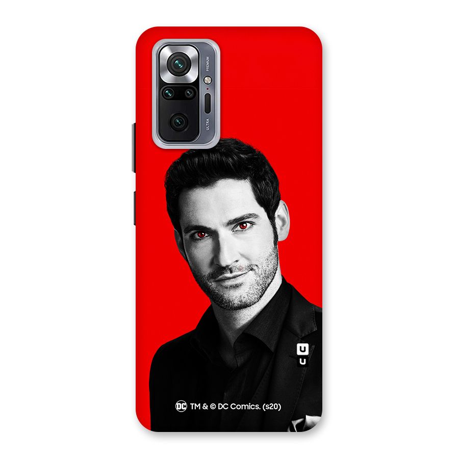 Lucifer Devil Smile Back Case for Redmi Note 10 Pro