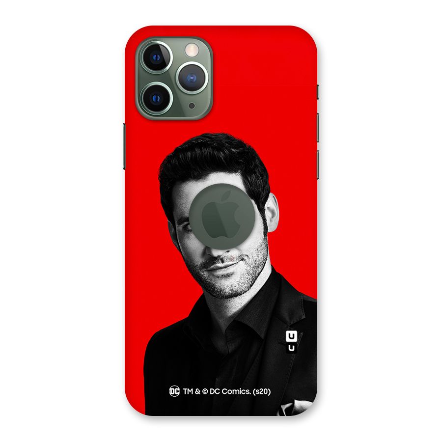 Lucifer Devil Smile Back Case for iPhone 11 Pro Logo  Cut
