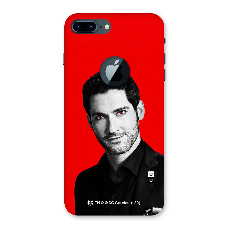 Lucifer Devil Smile Back Case for iPhone 7 Plus Logo Cut