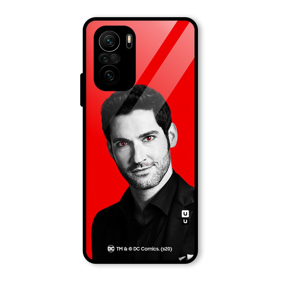 Lucifer Devil Smile Glass Back Case for Mi 11X Pro