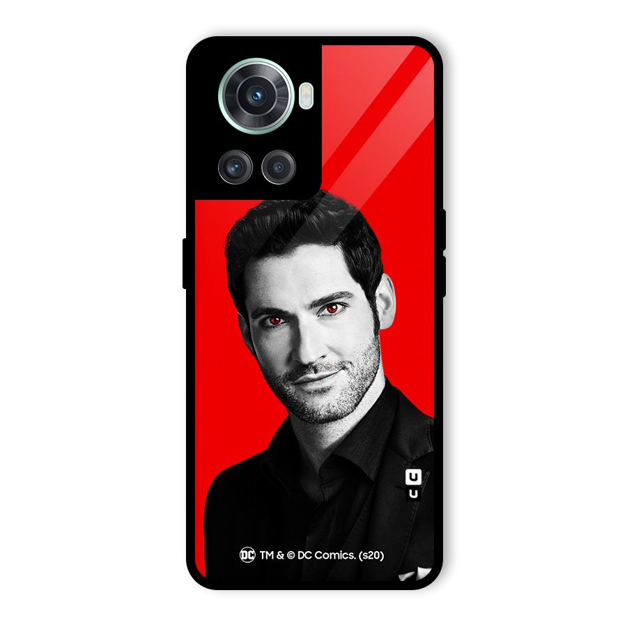 Lucifer Devil Smile Glass Back Case for OnePlus 10R