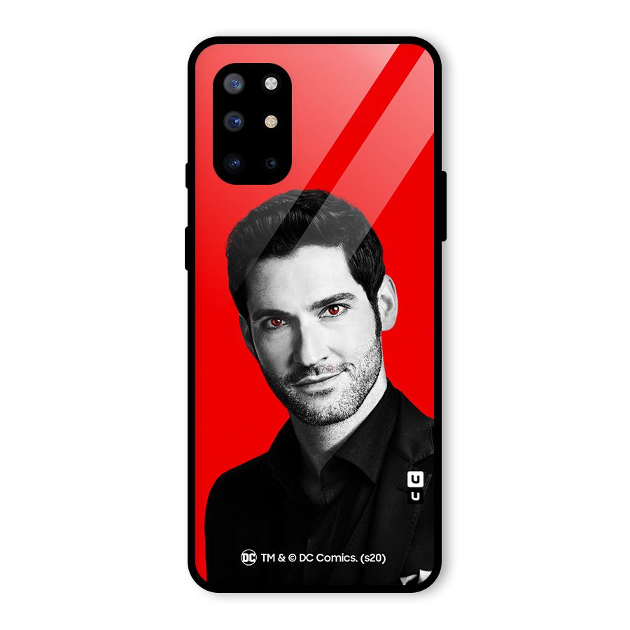Lucifer Devil Smile Glass Back Case for OnePlus 8T