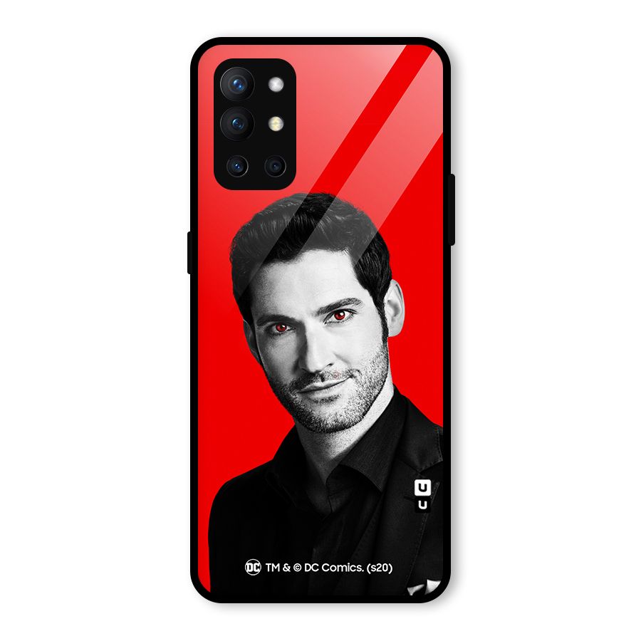 Lucifer Devil Smile Glass Back Case for OnePlus 9R