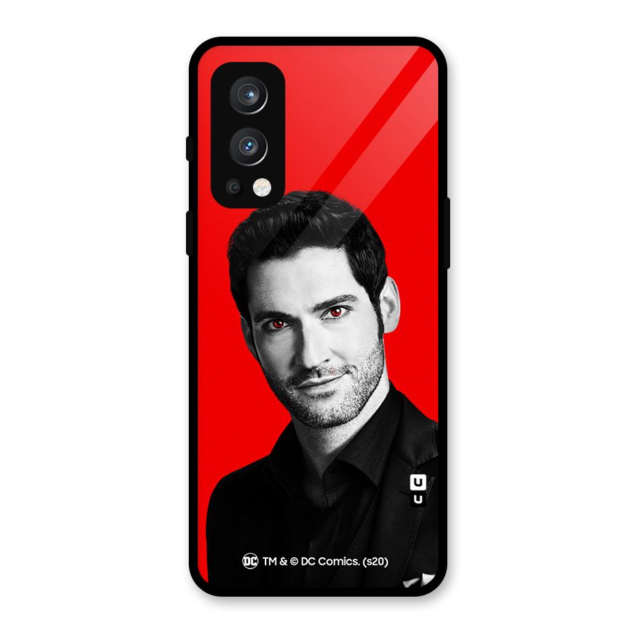 Lucifer Devil Smile Glass Back Case for OnePlus Nord 2 5G