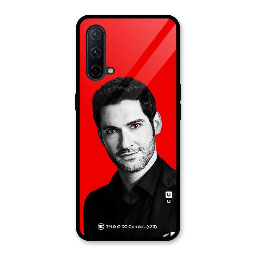 Lucifer Devil Smile Glass Back Case for OnePlus Nord CE 5G