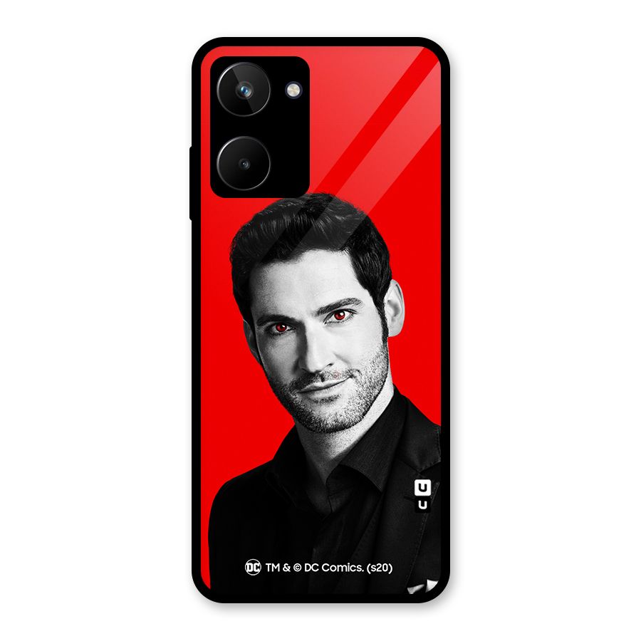 Lucifer Devil Smile Glass Back Case for Realme 10