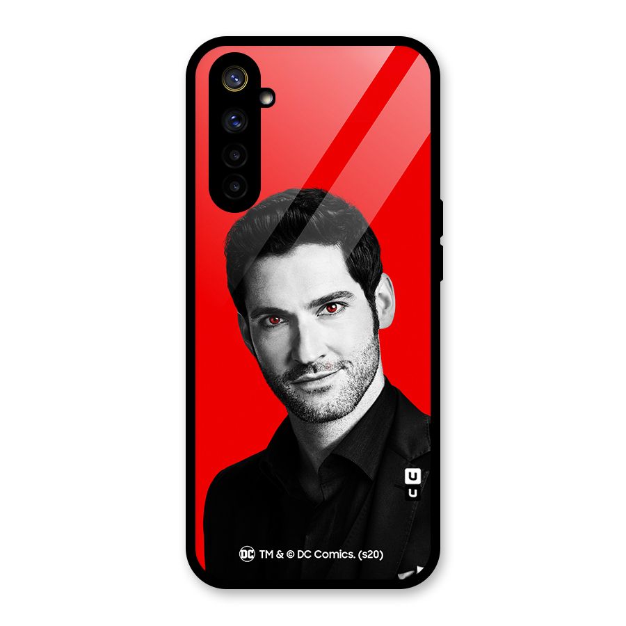 Lucifer Devil Smile Glass Back Case for Realme 6i