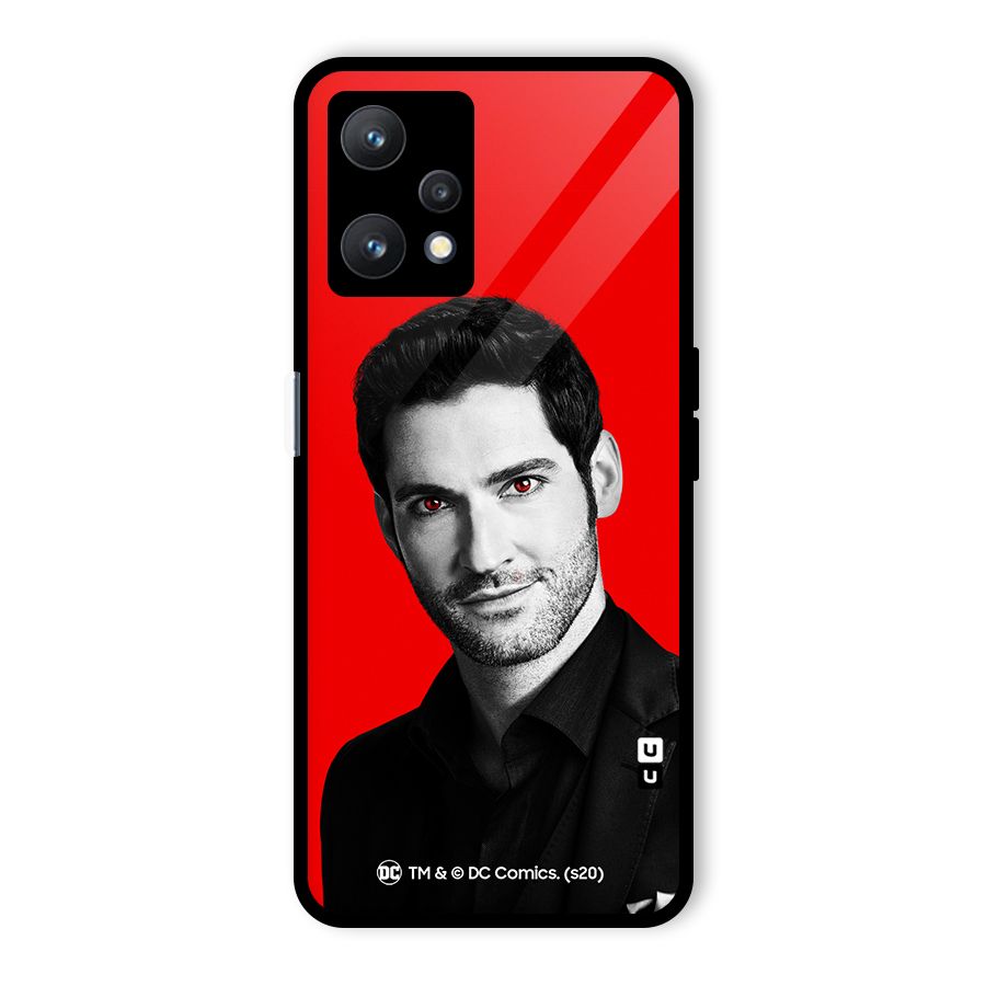 Lucifer Devil Smile Glass Back Case for Realme 9 Pro 5G