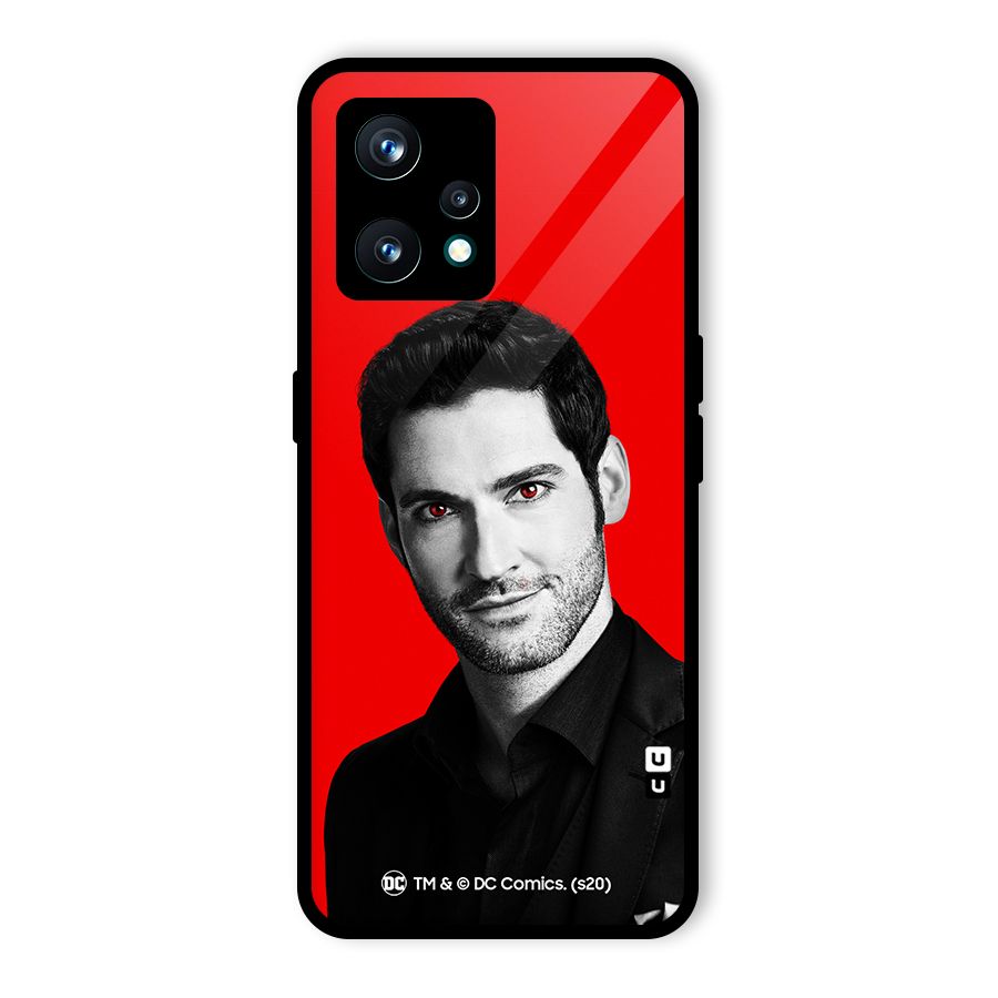 Lucifer Devil Smile Glass Back Case for Realme 9 Pro Plus 5G