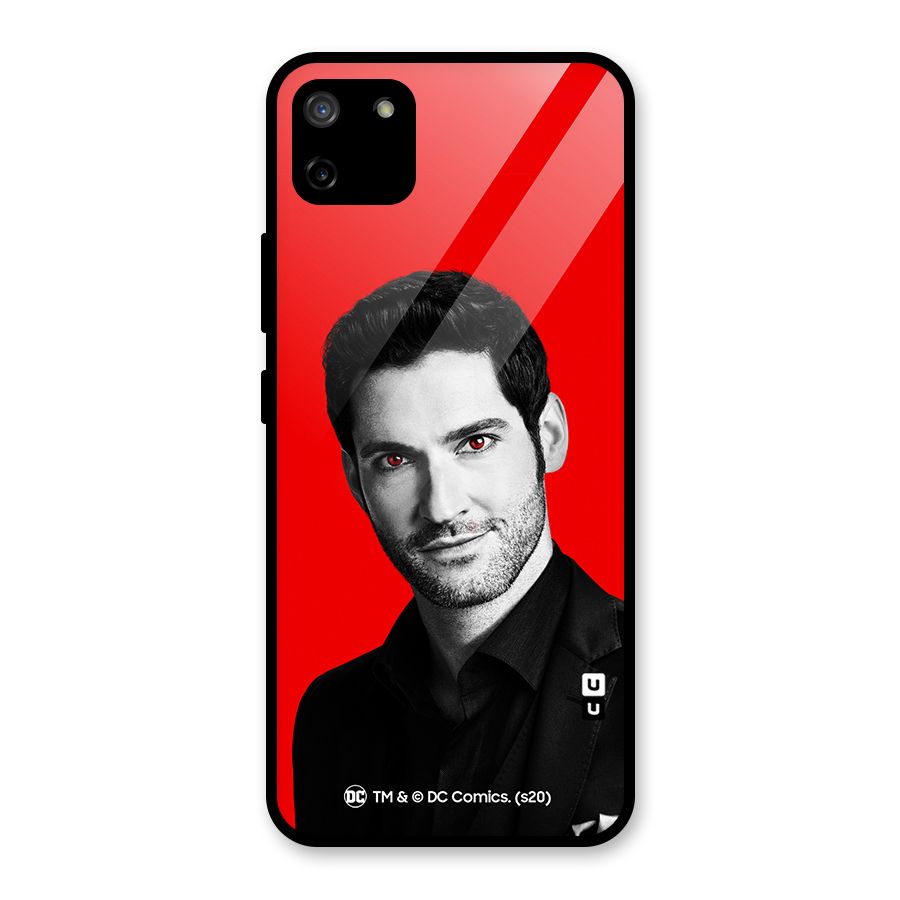Lucifer Devil Smile Glass Back Case for Realme C11