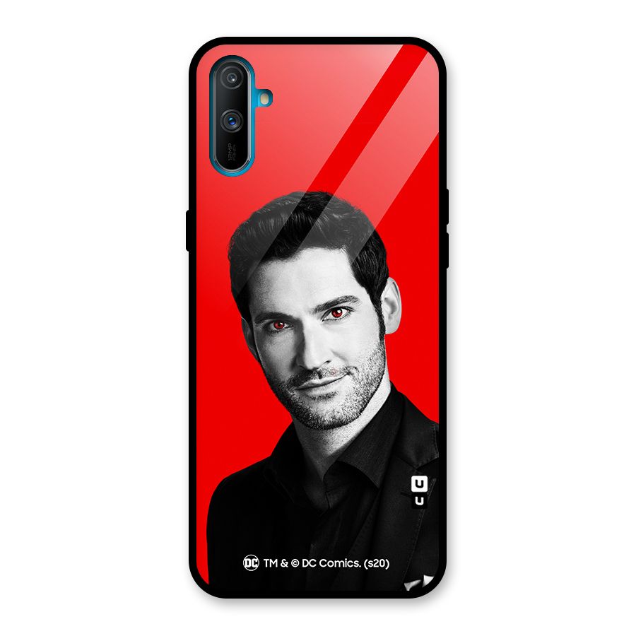 Lucifer Devil Smile Glass Back Case for Realme C3