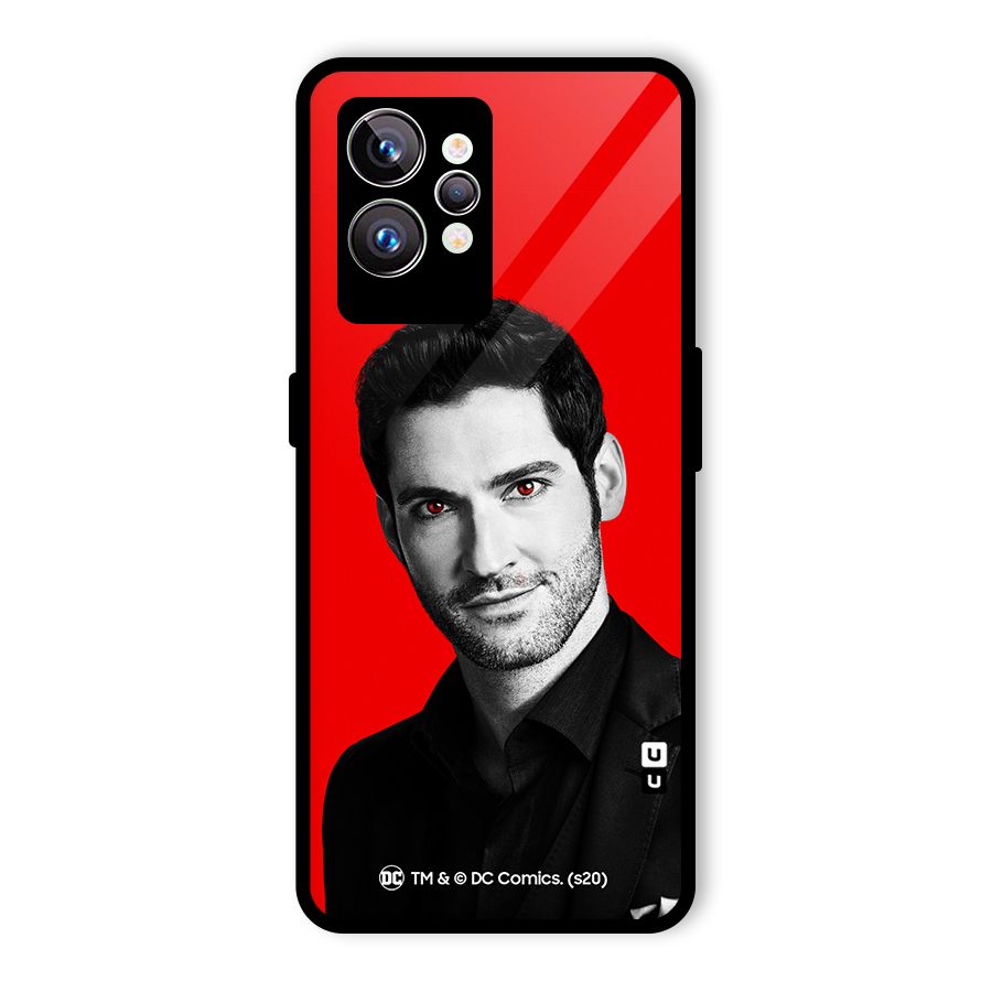 Lucifer Devil Smile Glass Back Case for Realme GT2 Pro