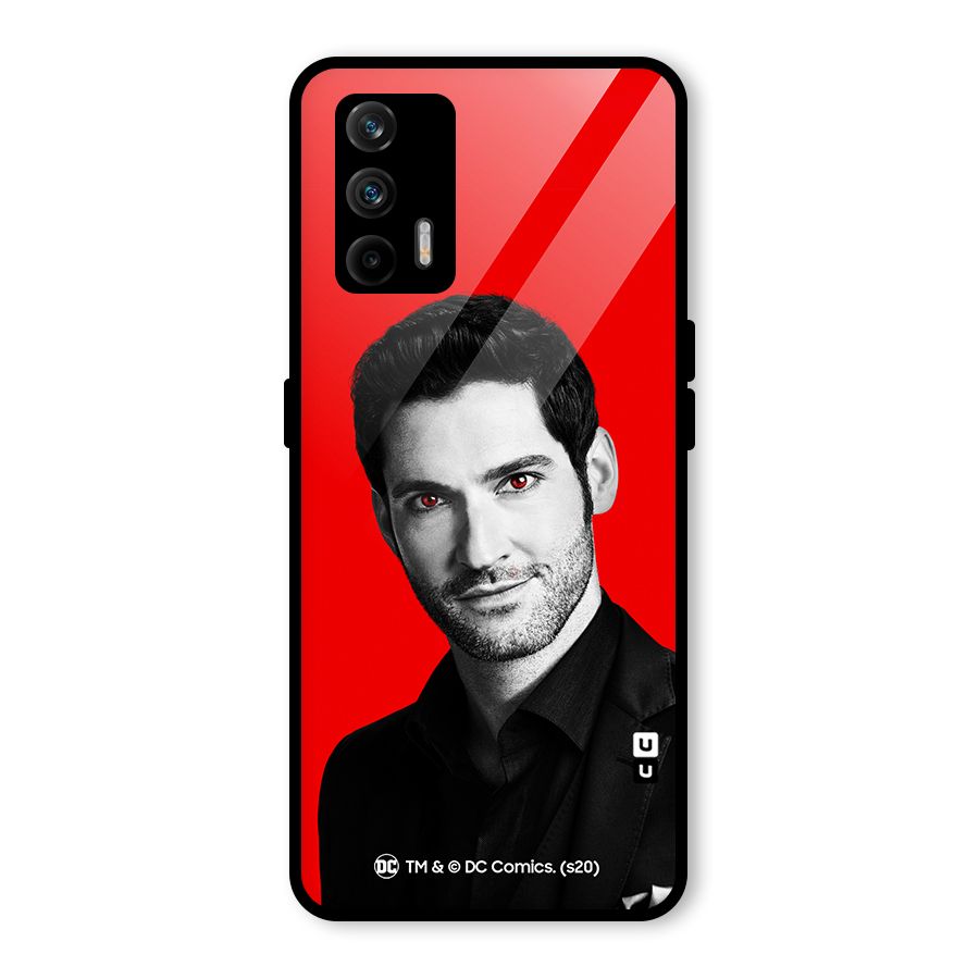 Lucifer Devil Smile Glass Back Case for Realme GT 5G