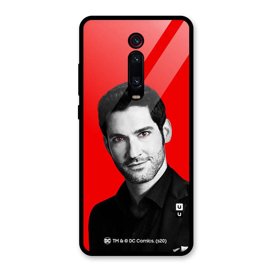 Lucifer Devil Smile Glass Back Case for Redmi K20 Pro