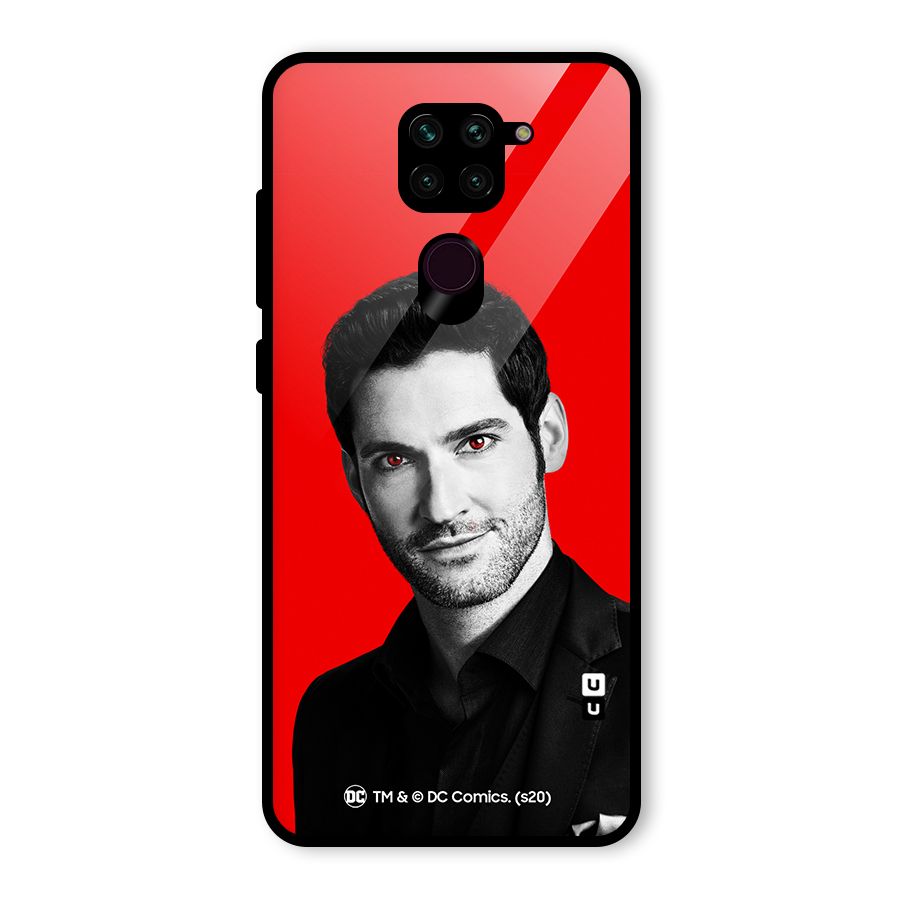 Lucifer Devil Smile Glass Back Case for Redmi Note 9