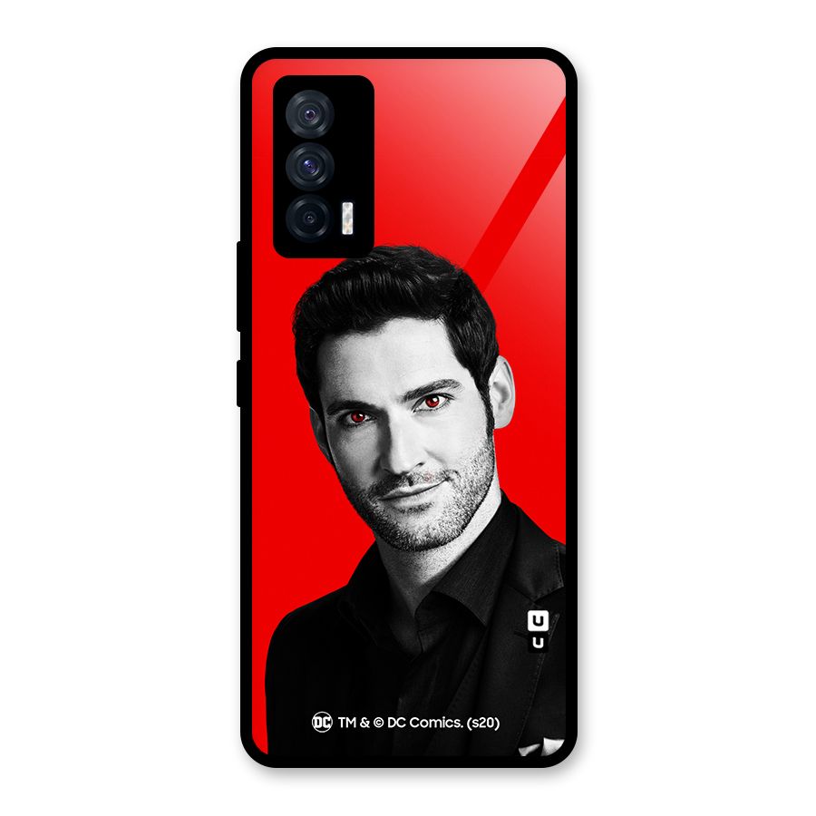 Lucifer Devil Smile Glass Back Case for Vivo iQOO 7 5G