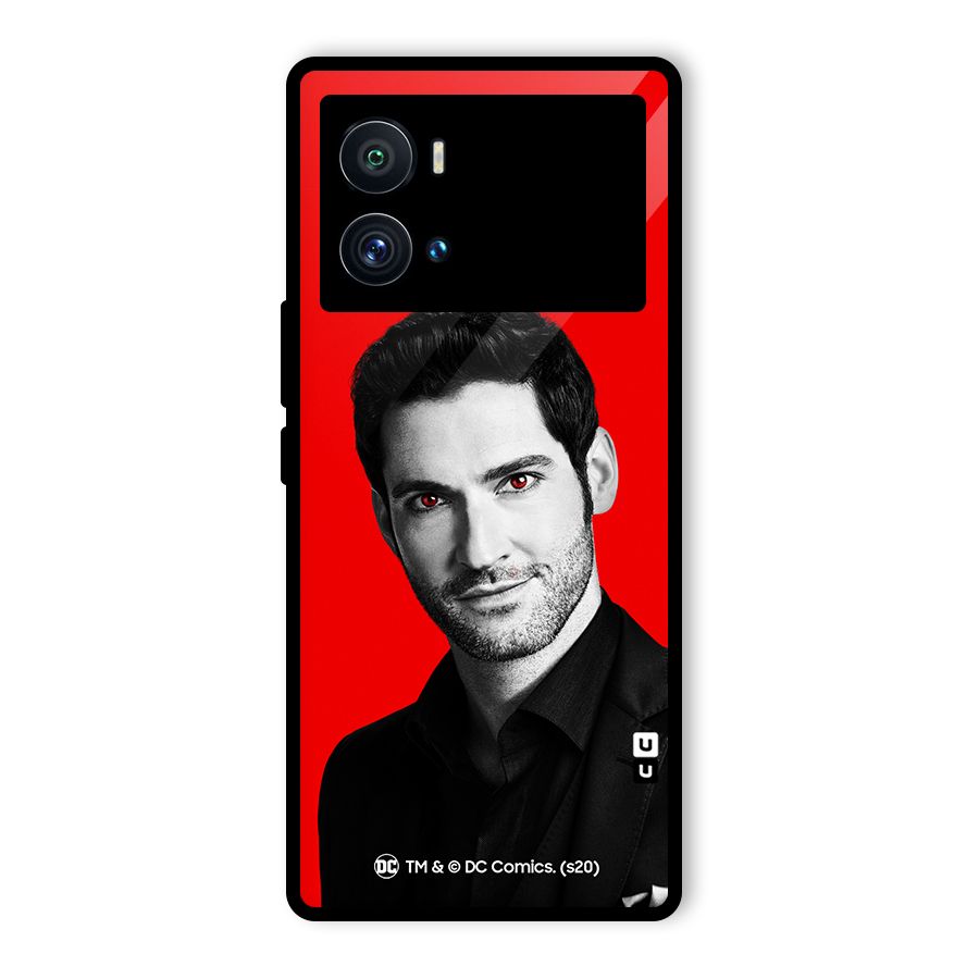 Lucifer Devil Smile Glass Back Case for Vivo iQOO 9 Pro