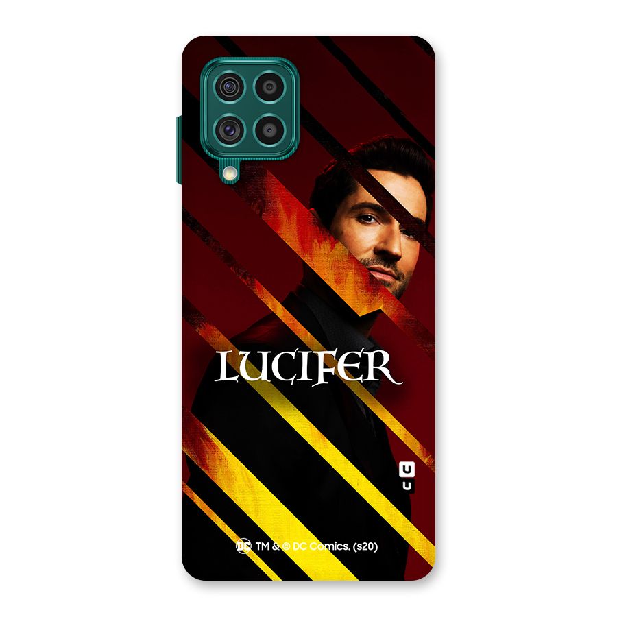 Lucifer Hell Stripes Back Case for Galaxy F62