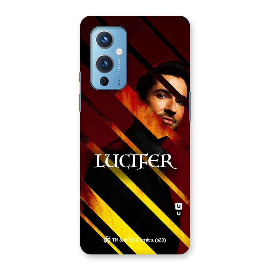 Lucifer Hell Stripes Back Case for OnePlus 9