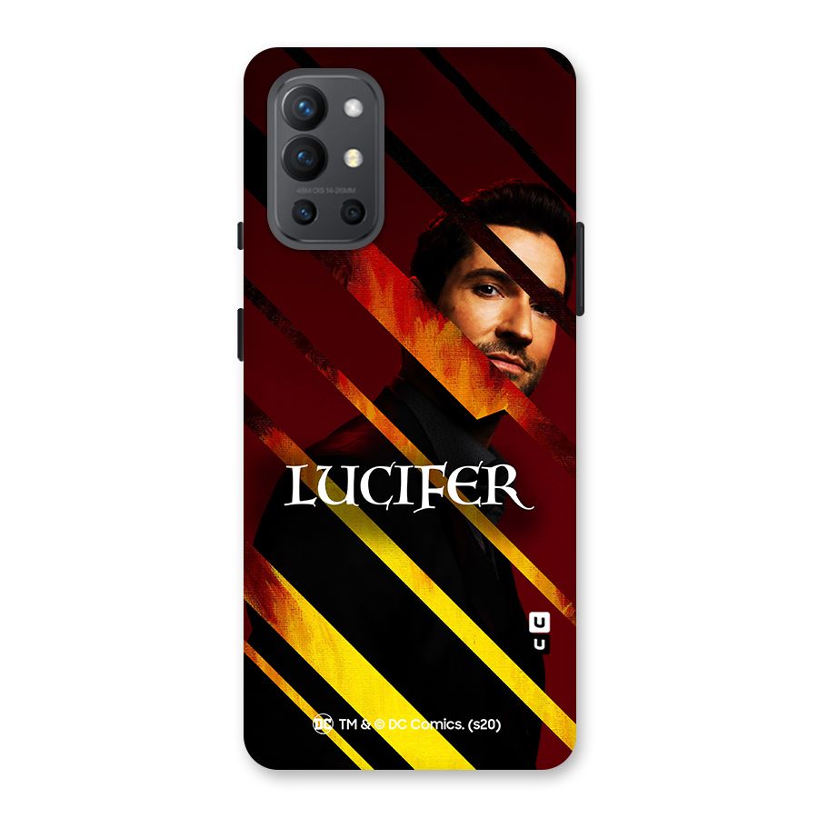 Lucifer Hell Stripes Back Case for OnePlus 9R