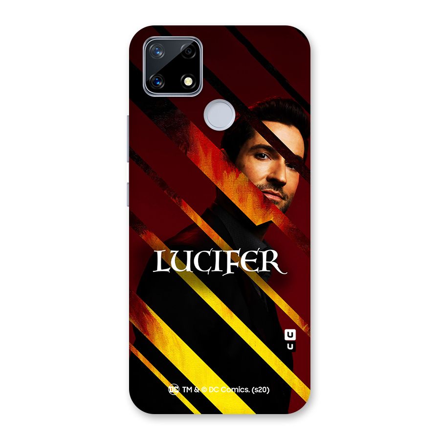 Lucifer Hell Stripes Back Case for Realme Narzo 20