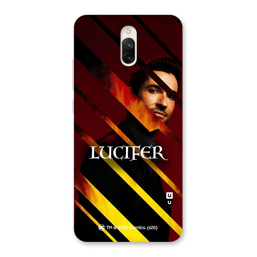 Lucifer Hell Stripes Back Case for Redmi 8A Dual