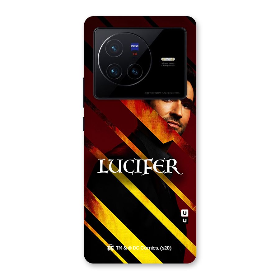 Lucifer Hell Stripes Back Case for Vivo X80