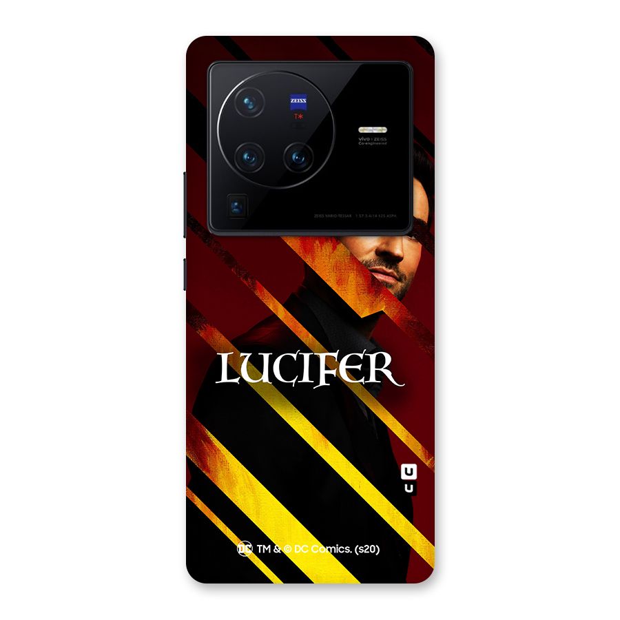 Lucifer Hell Stripes Back Case for Vivo X80 Pro