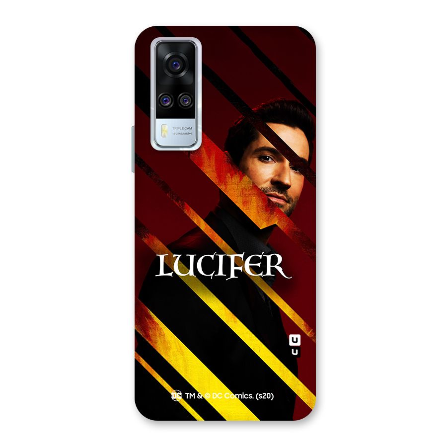 Lucifer Hell Stripes Back Case for Vivo Y31