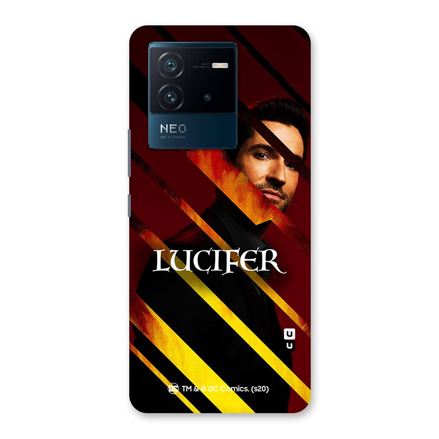 Lucifer Hell Stripes Back Case for Vivo iQOO Neo 6 5G