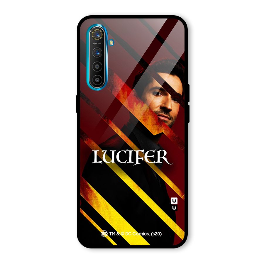 Lucifer Hell Stripes Glass Back Case for Realme X2