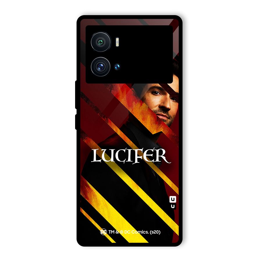 Lucifer Hell Stripes Glass Back Case for Vivo iQOO 9 Pro