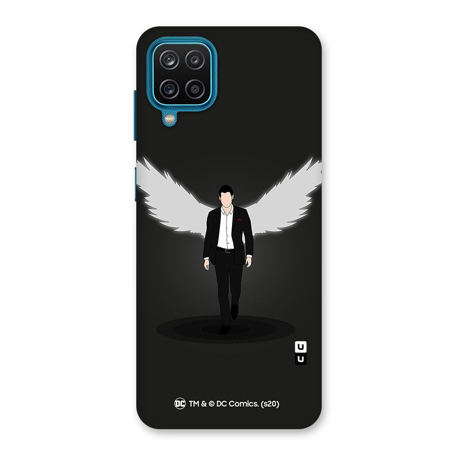 Lucifer Minimalistic Archangel Art Back Case for Galaxy F12