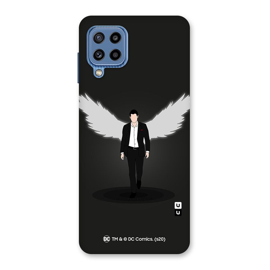 Lucifer Minimalistic Archangel Art Back Case for Galaxy M32