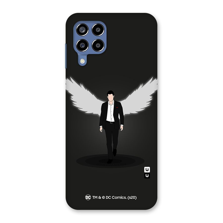 Lucifer Minimalistic Archangel Art Back Case for Galaxy M53 5G