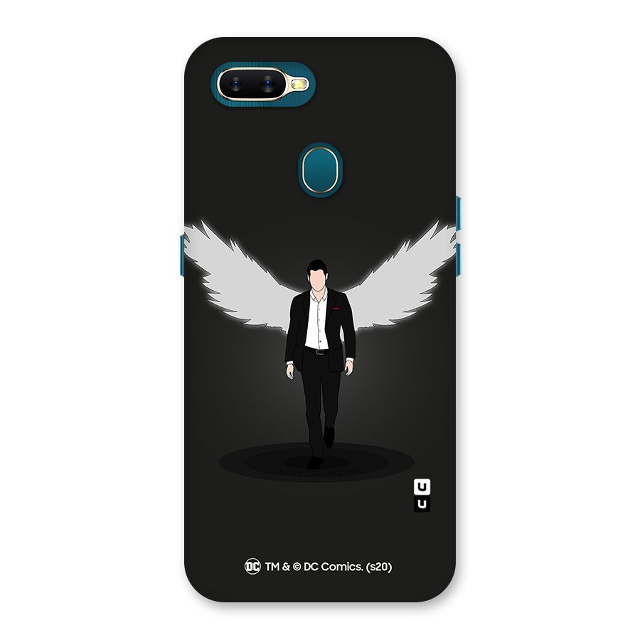 Lucifer Minimalistic Archangel Art Back Case for Oppo A11k