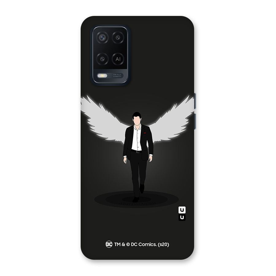 Lucifer Minimalistic Archangel Art Back Case for Oppo A54
