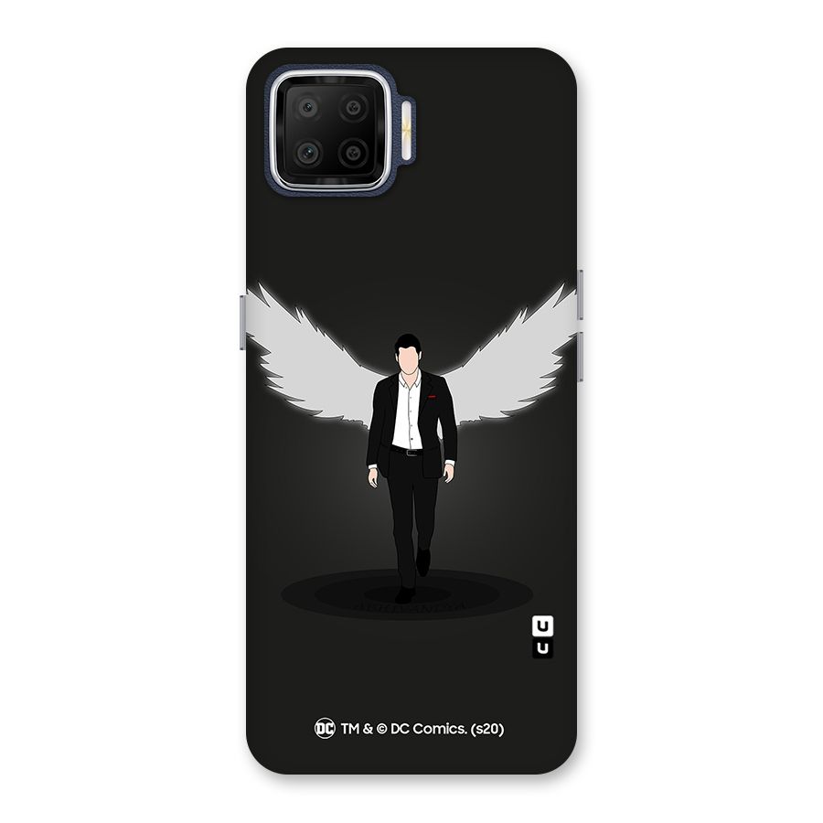 Lucifer Minimalistic Archangel Art Back Case for Oppo F17