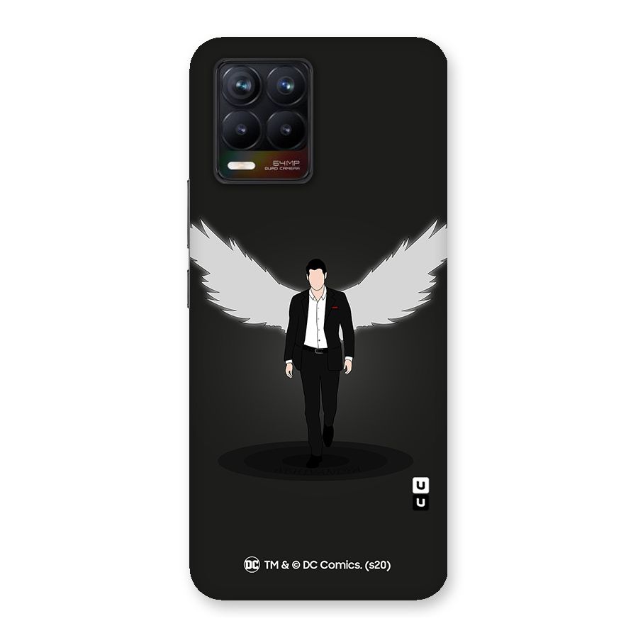 Lucifer Minimalistic Archangel Art Back Case for Realme 8