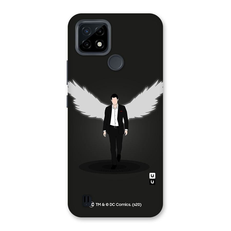Lucifer Minimalistic Archangel Art Back Case for Realme C21