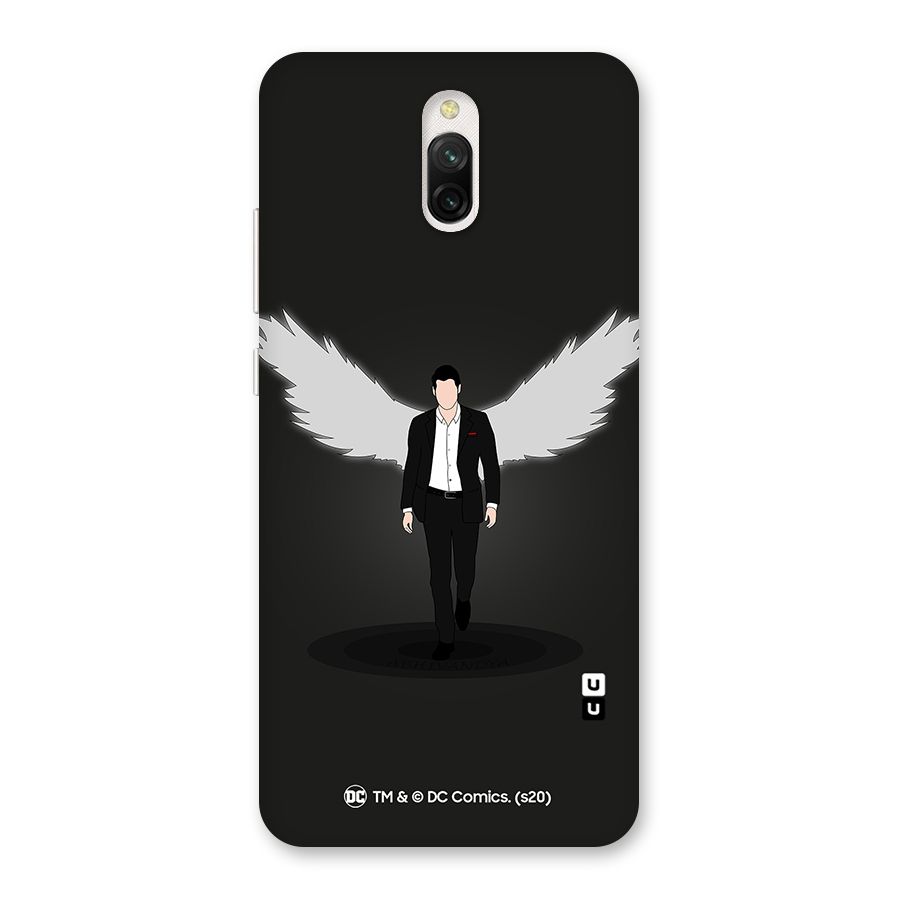 Lucifer Minimalistic Archangel Art Back Case for Redmi 8A Dual