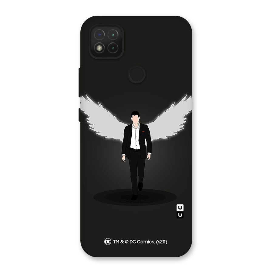 Lucifer Minimalistic Archangel Art Back Case for Redmi 9C